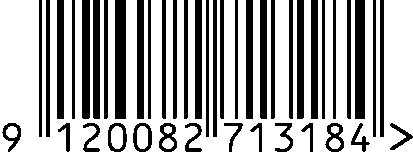 Barcode EAN 9120082713184