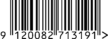 Barcode EAN 9120082713191