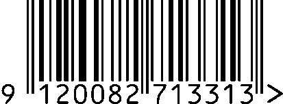 Barcode EAN 9120082713313