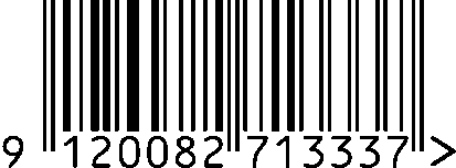 Barcode EAN 9120082713337