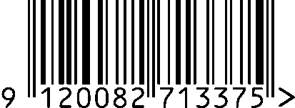 Barcode EAN 9120082713375