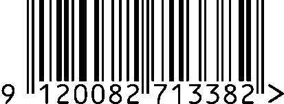 Barcode EAN 9120082713382